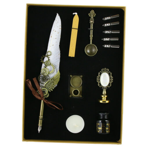 Set Pana de scris Vintage - 12 piese