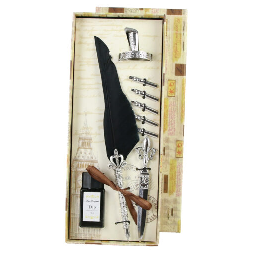 Set Pana de scris Big Ben - 9 piese