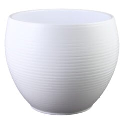 Ghiveci din ceramica Manacor Alb 21x18 CM