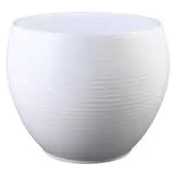 Ghiveci din ceramica Manacor Alb 21x18 CM