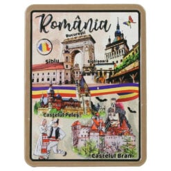 Magnet frigider din rasina 6x8 CM