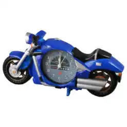 Ceas de masa din plastic Motocicleta 27x13 CM