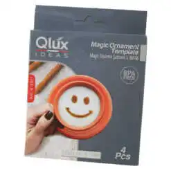 Set 4 forme de ornat cafea sau prajituri