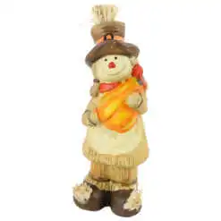 Figurina Sperietoare din ceramica cu dovlecel 17.5 CM