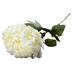 Floare artificiala Crizantema alb 73 CM