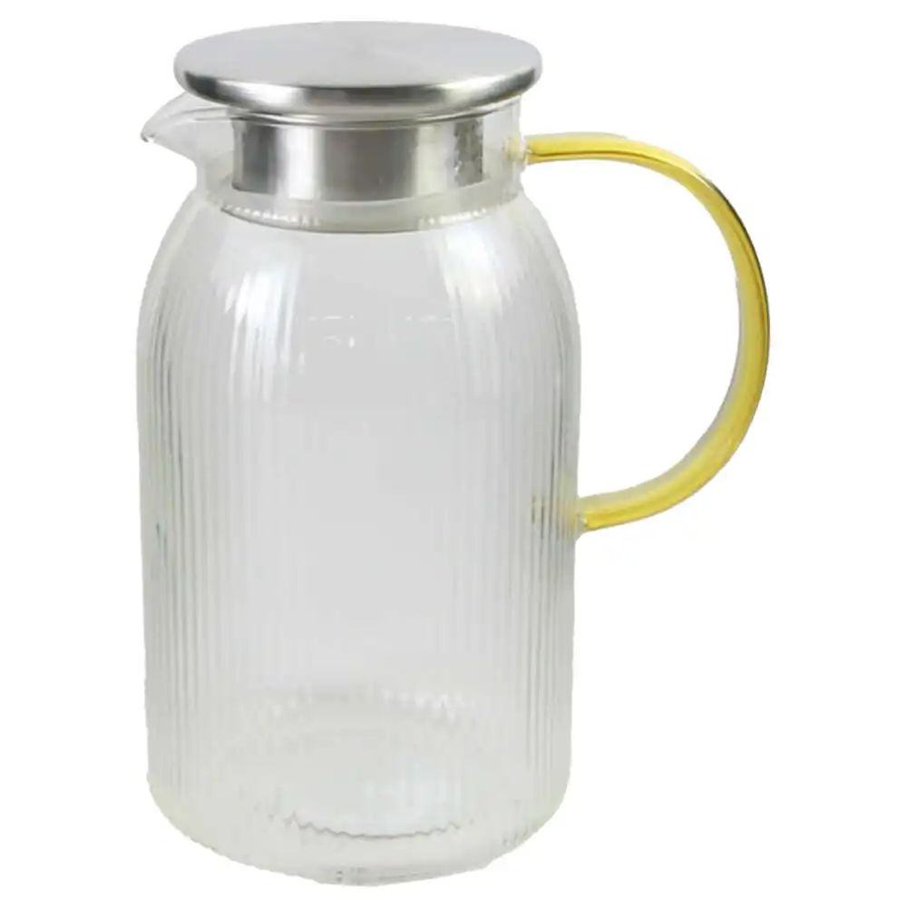 Cana ceai din sticla cu infuzor 1500 ml Cana ceai din sticla cu infuzor 1500 ml