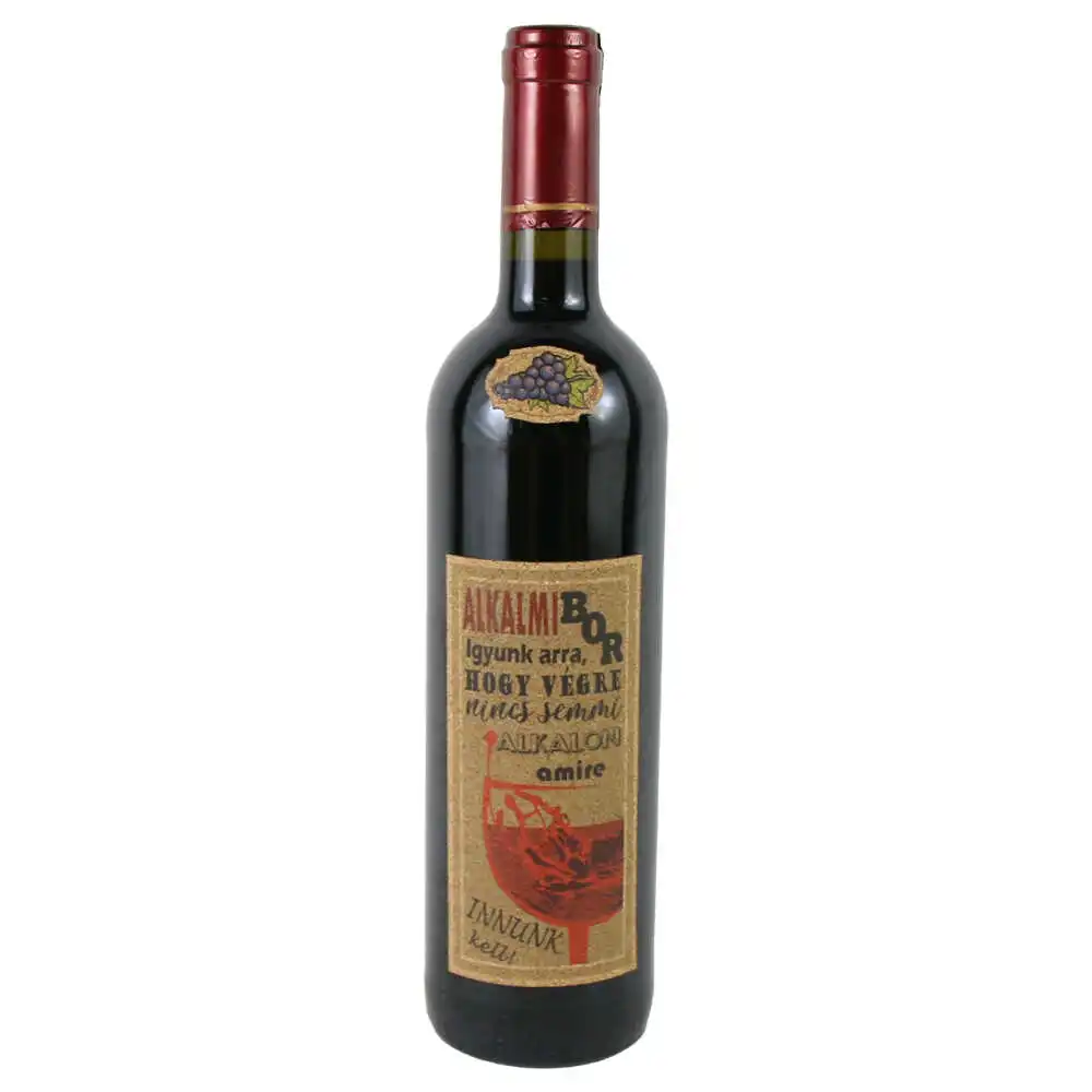 Vin rosu 750 ml "Alkalmi bor..." Vin rosu 750 ml "Alkalmi bor..."