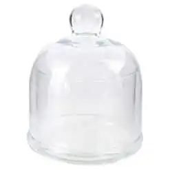 Borcan din sticla cu capac 14x18 CM