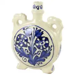 Plosca din ceramica de Corund cu motive traditionale