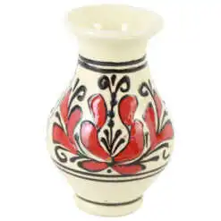 Vaza ceramica de Corund cu motive traditionale