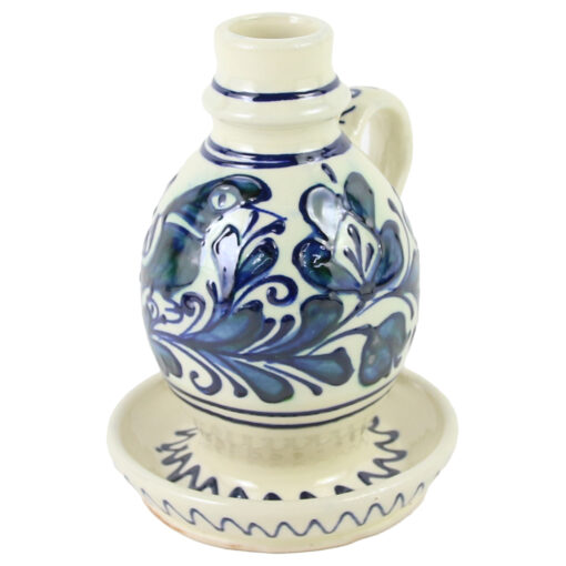 Sfesnic din ceramica de Corund cu motive traditionale