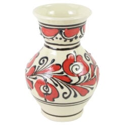 Vaza ceramica de Corund cu motive traditionale
