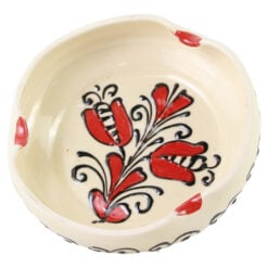 Scrumiera din ceramica de Corund cu motive traditionale
