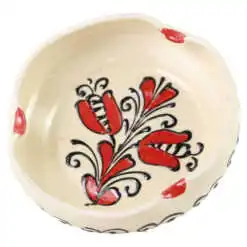 Scrumiera din ceramica de Corund cu motive traditionale