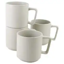 Set 4 cani din ceramica