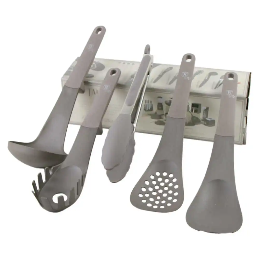 Set 5 ustensile pentru bucatarie din plastic Set 5 ustensile pentru bucatarie din plastic