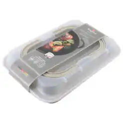 Tava cu capac plastic 36x24.5 CM