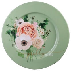 Tava rotunda din metal "Pretty Things" 33 CM