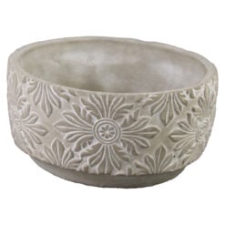 Ghiveci rotund din piatra 15x8 CM
