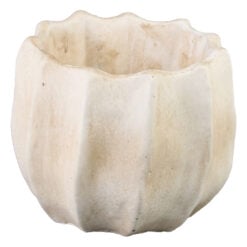 Ghiveci rotund din piatra 12x11 CM
