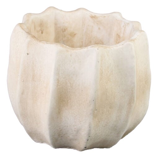 Ghiveci rotund din piatra 12x11 CM