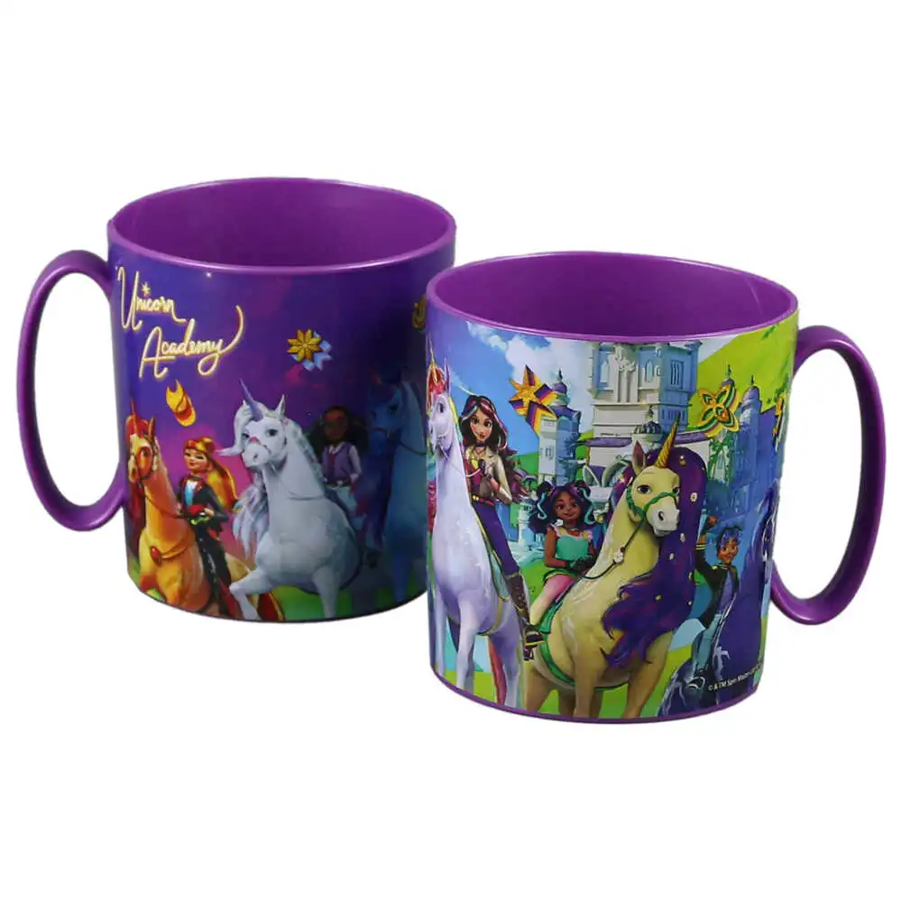 Cana din plastic Unicorn Academy