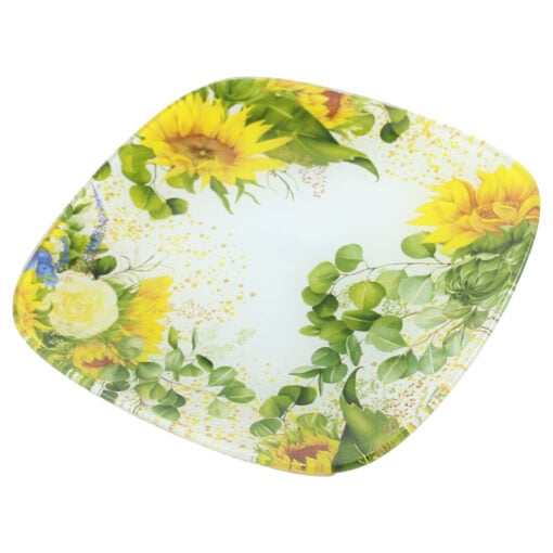 Platou din sticla 20x20 CM