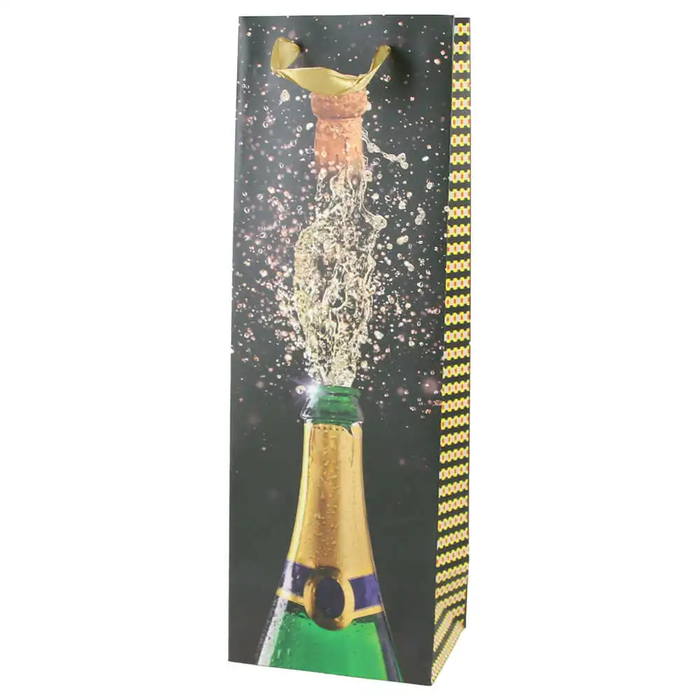 Punga cadou bauturi 12x36 CM Punga cadou bauturi 12x36 CM