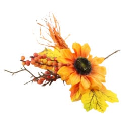Pick decor Toamna cu floarea soarelui si bobite