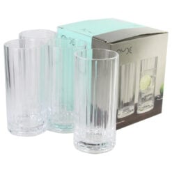 Set 4 pahare Highball Wayne 360 ml