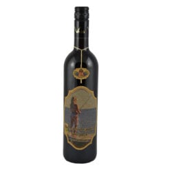 Vin rosu 0.75l cu eticheta personalizata din pluta - Design "...horgasznak..."