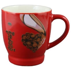 Cana ceramica Coffee inimioara 250 ml