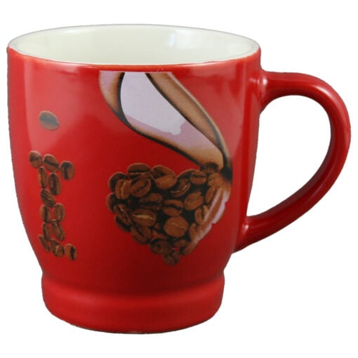 Cana ceramica Coffee inimioara 250 ml