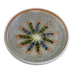 Farfurie realizata din ceramica de Horezu- Diferite modele