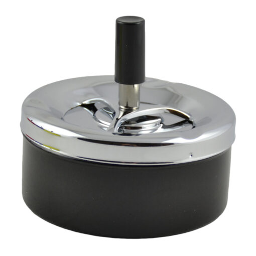 Scrumiera antivant din metal 11x10 CM