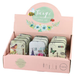 Set pentru manichiura 6 piese Paris/London - Se vinde 12 buc/cutie