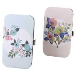 Set pentru manichiura 6 piese Floral - Se vinde 12 buc./cutie