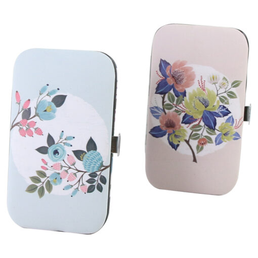 Set pentru manichiura 6 piese Floral - Se vinde 12 buc./cutie