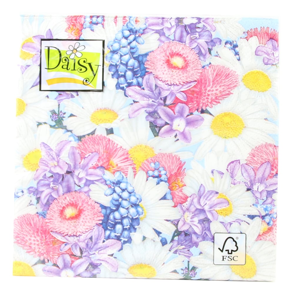 Servetele de masa Daisy 33x33 CM Servetele de masa Daisy 33x33 CM