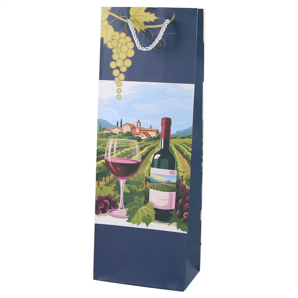 Punga cadou bauturi 12x36 CM Punga cadou bauturi 12x36 CM