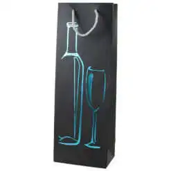 Punga cadou bauturi 12x36 CM