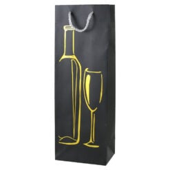 Punga cadou bauturi 12x36 CM