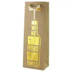 Punga cadou bauturi 12x36 CM