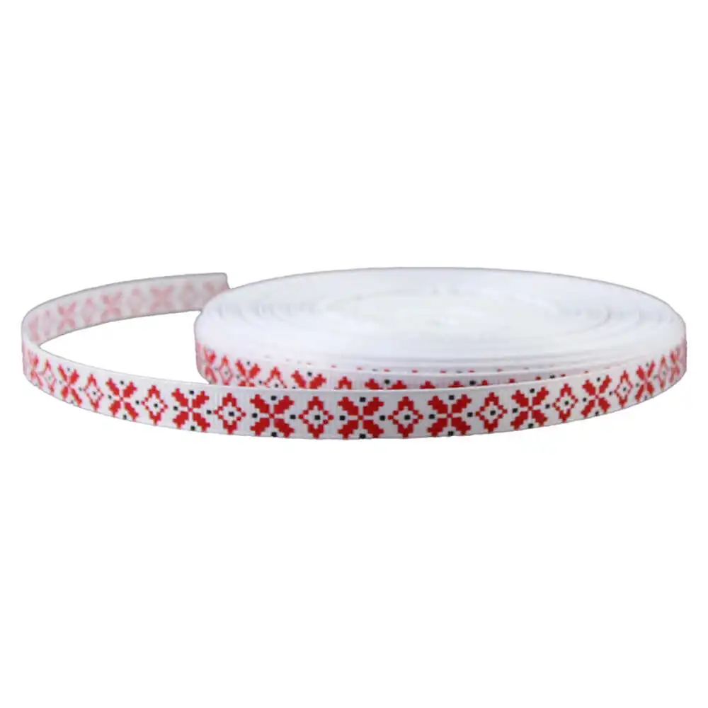 Rola panglica cu motive traditionale 1 CM Rola panglica cu motive traditionale 1 CM