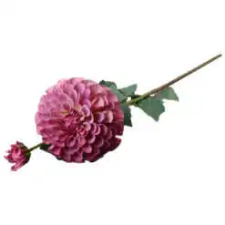 Dalie artificiala cu boboc 75 CM