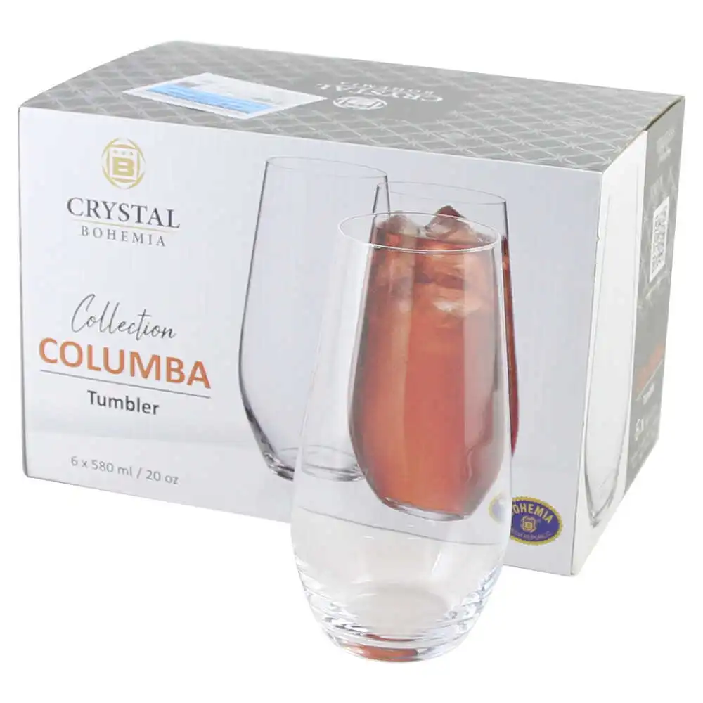Set 6 pahare din sticla 580 ml Set 6 pahare din sticla 580 ml
