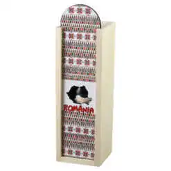 Cutie din lemn "Romania"