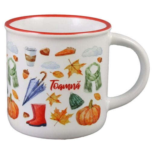 Cana ceramica Vintage "Toamna"