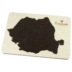 Puzzle din lemn Harta Romaniei 29.5x21 CM