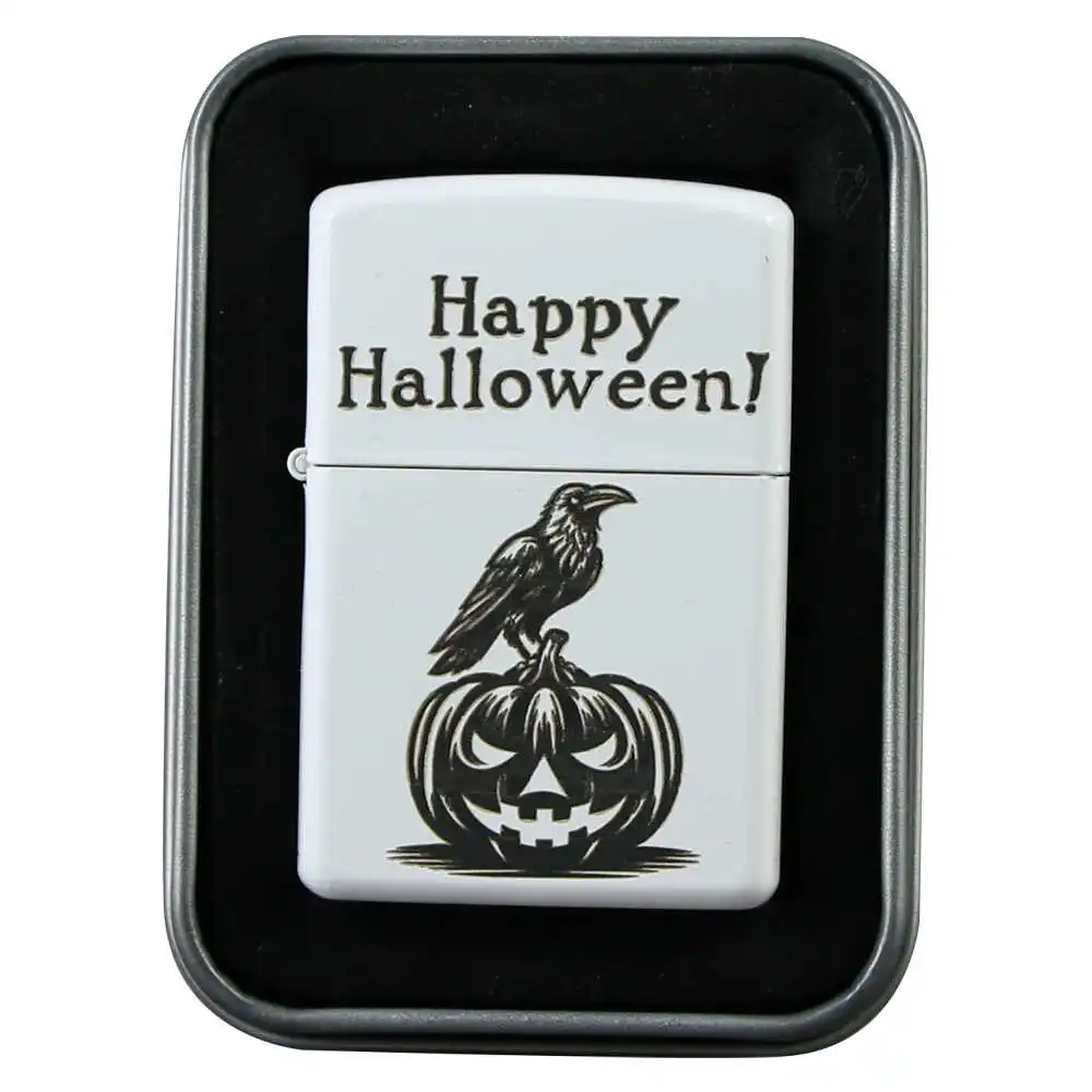 Bricheta metalica "Happy Halloween!" 4 x 5.5 cm Bricheta metalica "Happy Halloween!" 4 x 5.5 cm